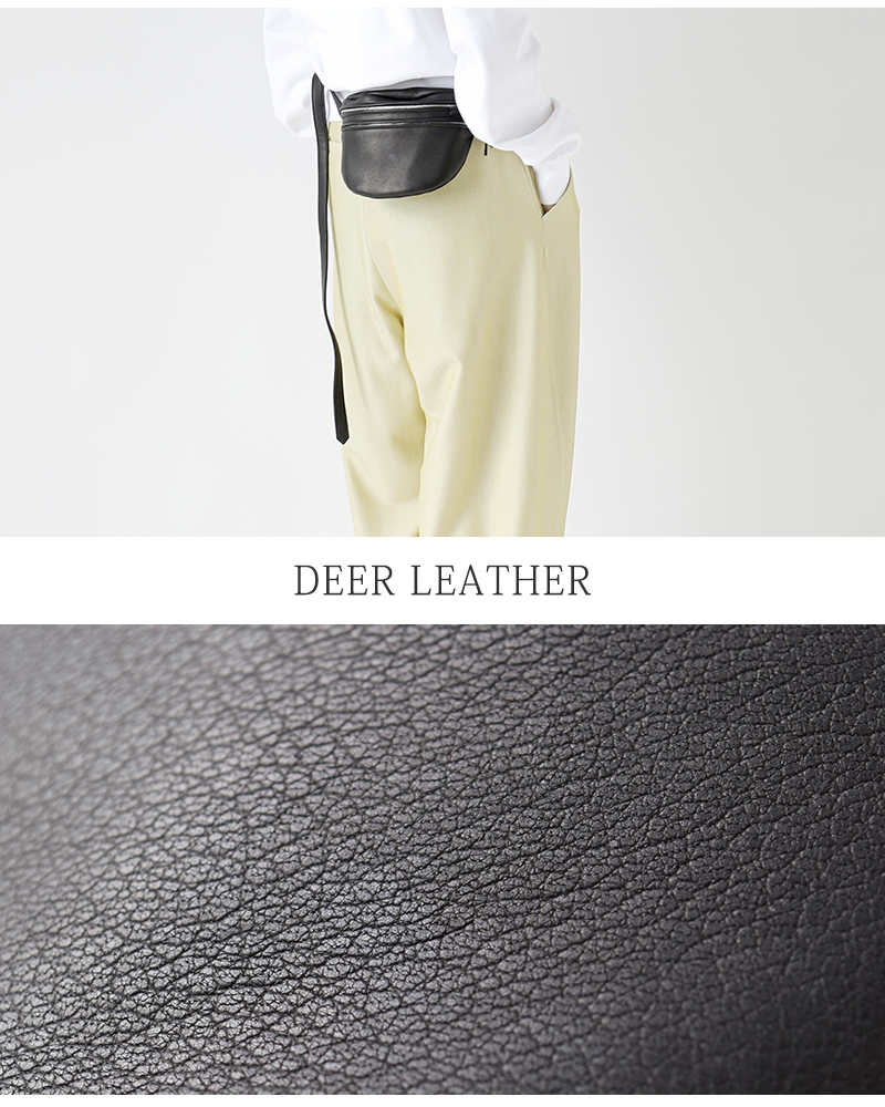 Aeta アエタ ディアレザー ショルダー ポーチ Sサイズ “DEER” da111-yo