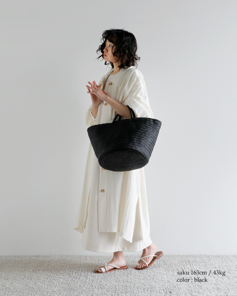 Aeta アエタ カウレザー バスケットL kg03-rb | iroma..aranciato