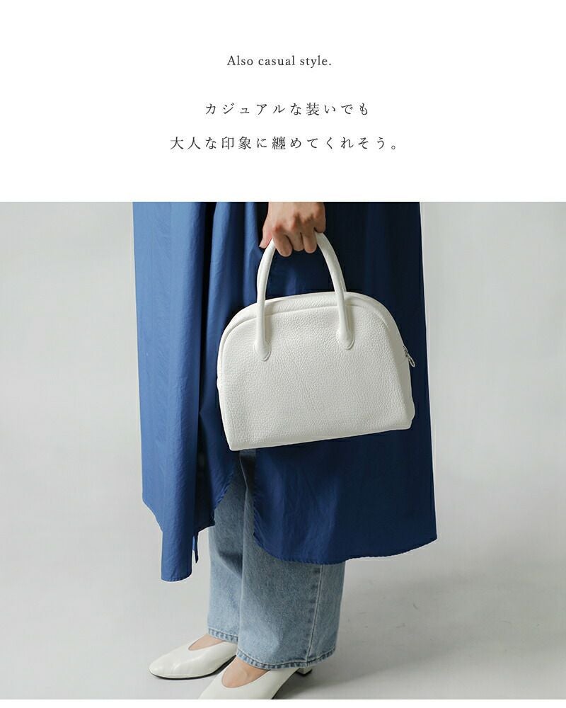 Aeta アエタ ディアレザー ボストン バッグ Sサイズ “DEER” da25-mt