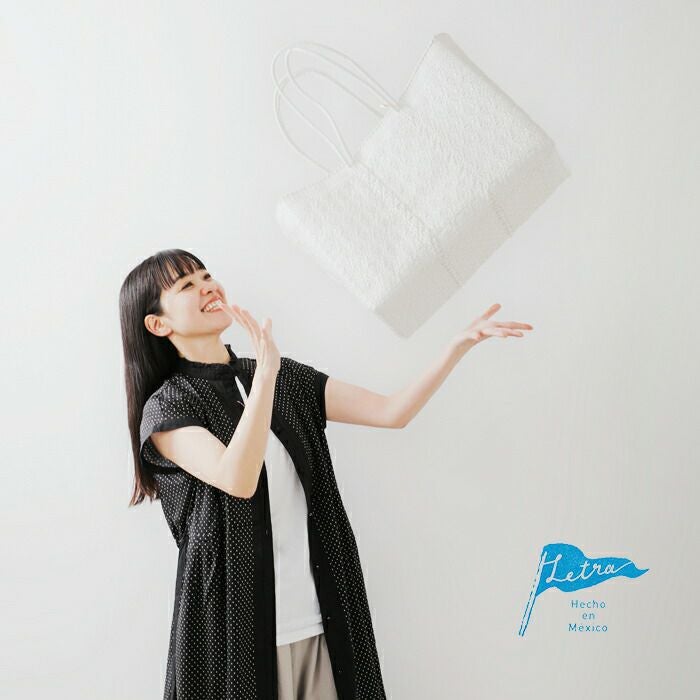 Letra レトラ メルカドバッグ ロングハンドル Lサイズ “ROMBO” rombo-l