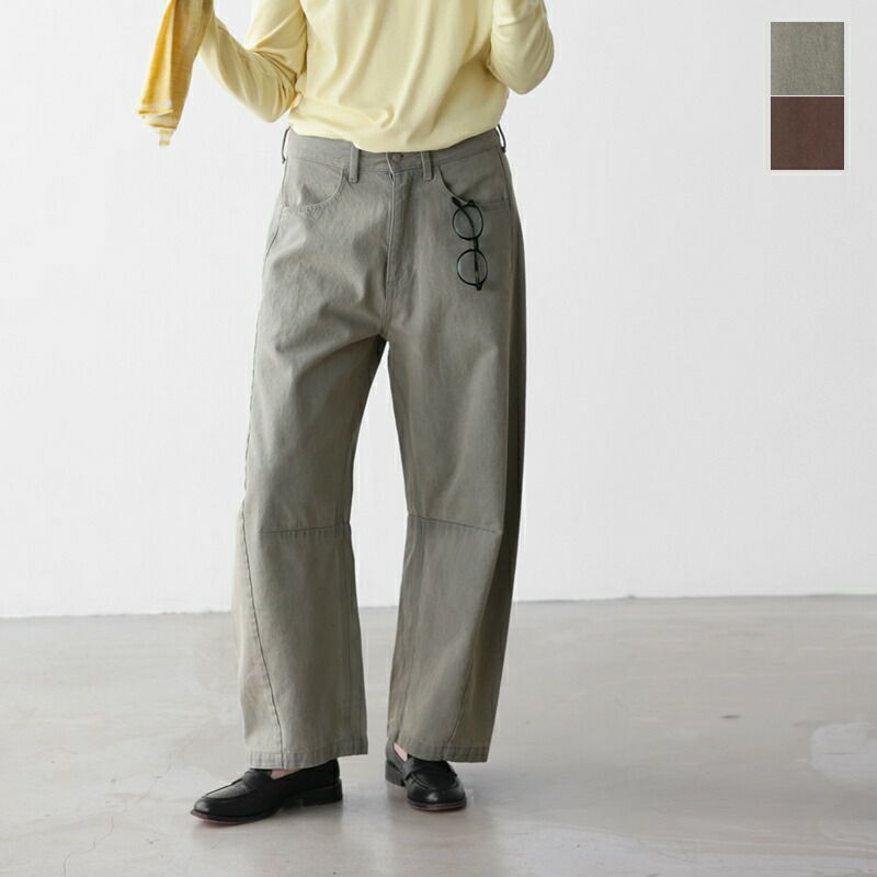 50%OFF】kelen ケレン カーブ デザイン カラー デニムパンツ “HEDY