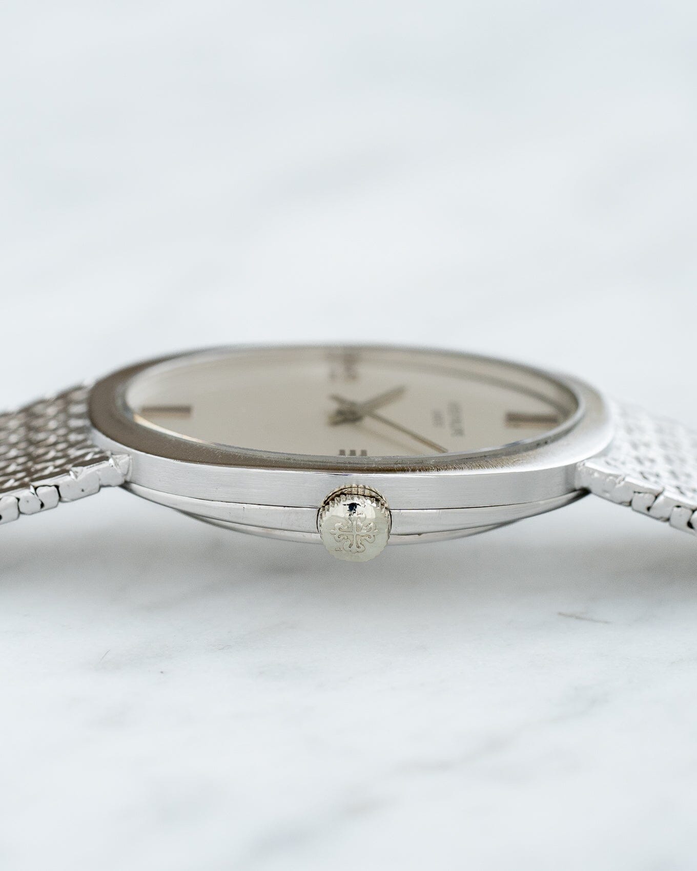 パテック フィリップ ゴールデンエリプス 3584 WG シルバーローマン