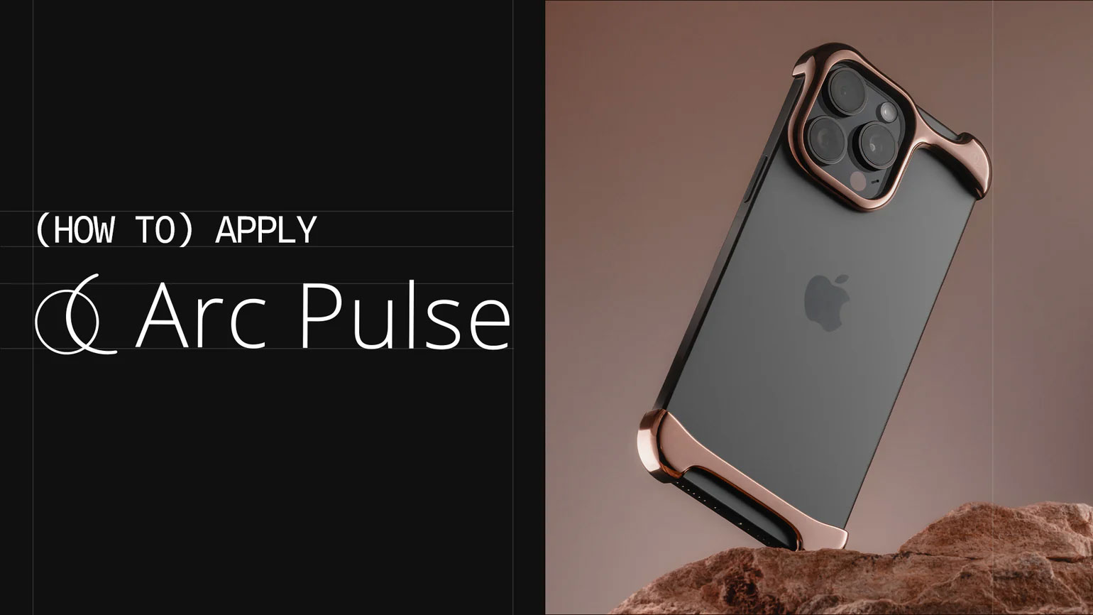 公式サイト】Arc - Arc Pulse アルミ・チタングレー【iPhone 15 Pro