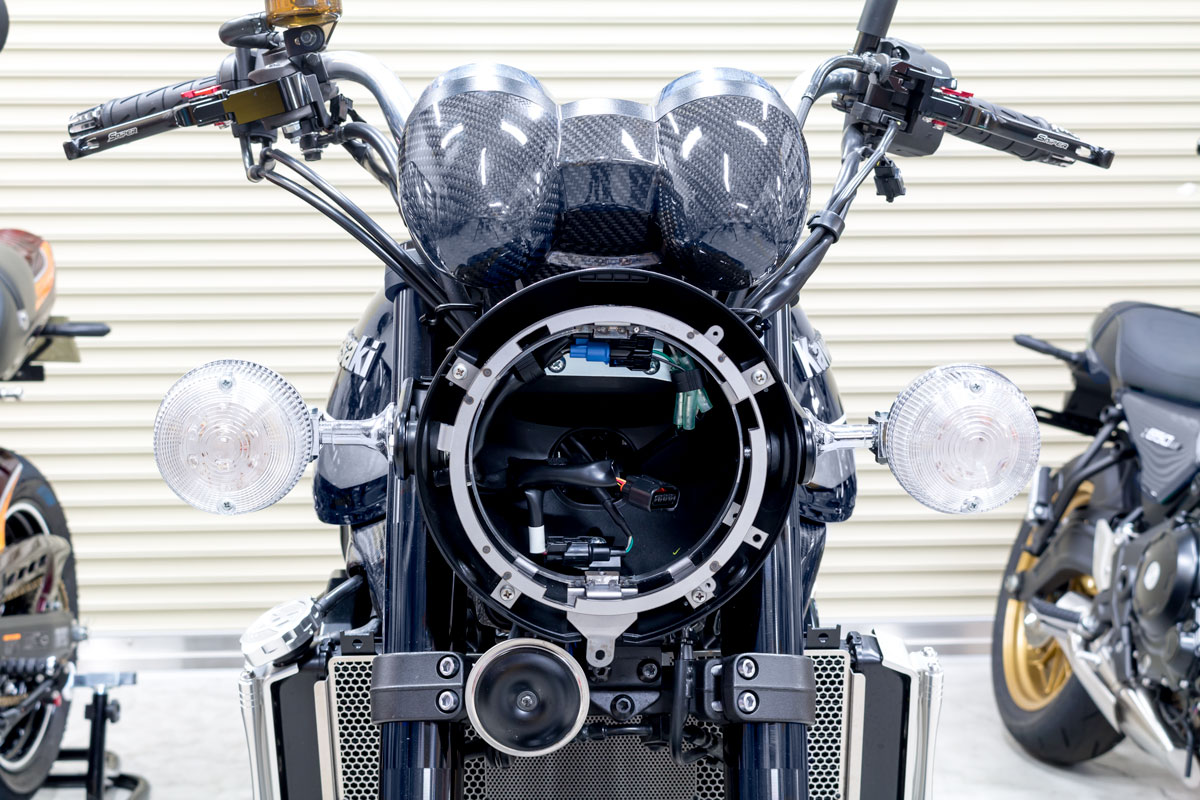 ≪Z900RS専用 ヘッドライトコンバージョンインナーリムの開発≫ | 開発