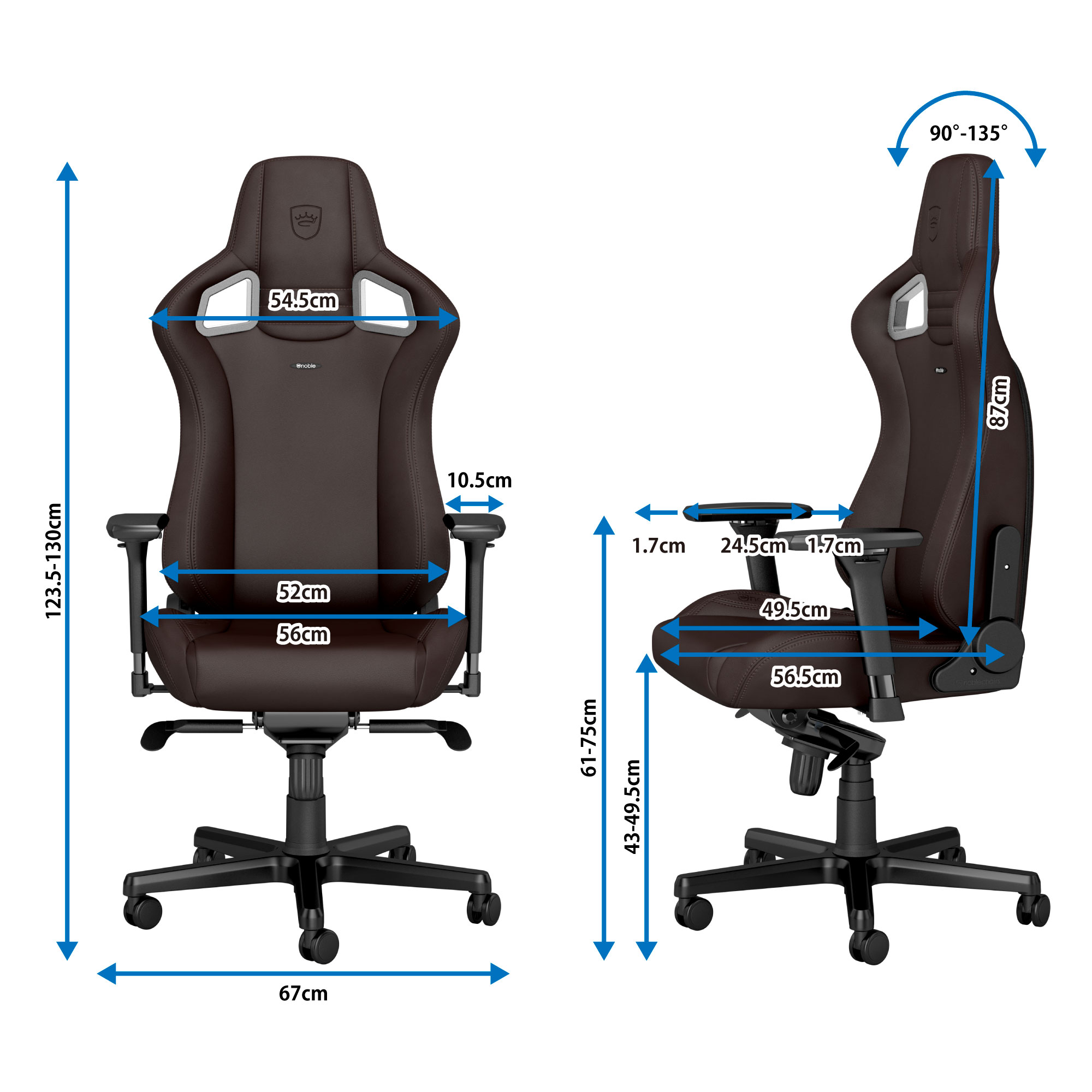 noblechairs EPIC - JAVA EDITION - ゲーミングチェア - 株式会社