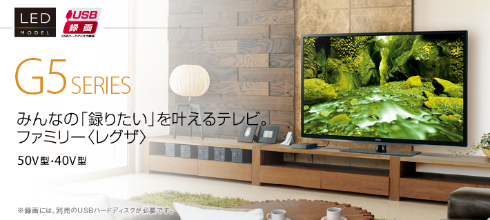 TOSHIBA 50G5 液晶テレビ ハイスタンド付き TOSHIBA 50G5 液晶テレビ