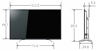 仕様表/49V型C310X｜テレビ｜REGZA：東芝