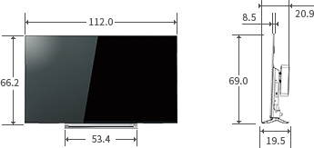 仕様表/50V型RZ630X｜テレビ｜REGZA：東芝