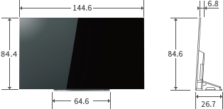 仕様表/65V型X920｜テレビ｜REGZA：東芝