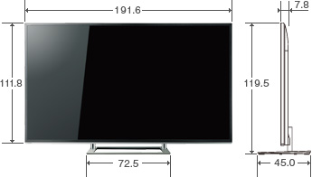 Z8X/デザイン・仕様｜テレビ｜REGZA：東芝