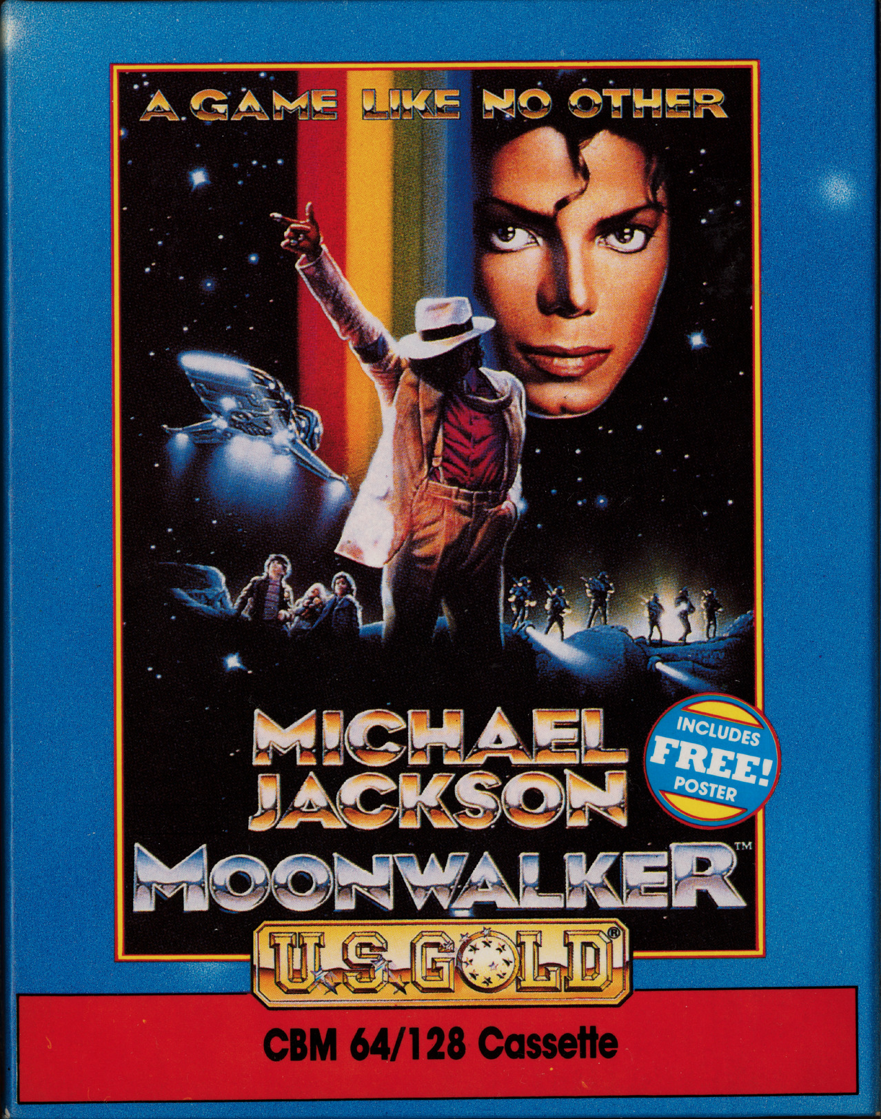 Michael Jackson Moonwalker (1989 U.S. Gold) [1116] : Free Download