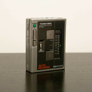 Toshiba KT-AS1 Portable Cassette Player Walkman and RP-AF2 tuner