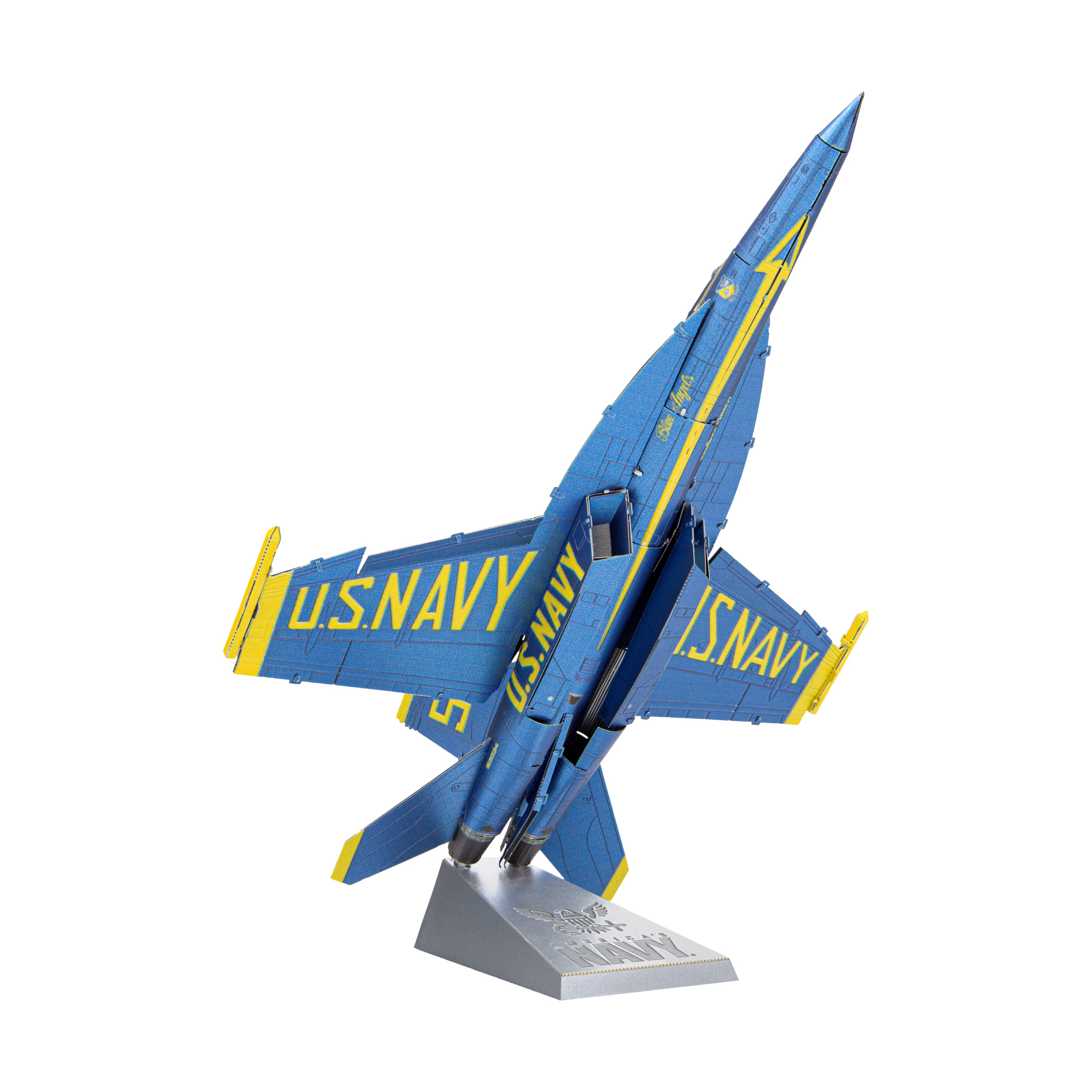 Metal Earth 3D Metal Model Kit - Blue Angels Super Hornet