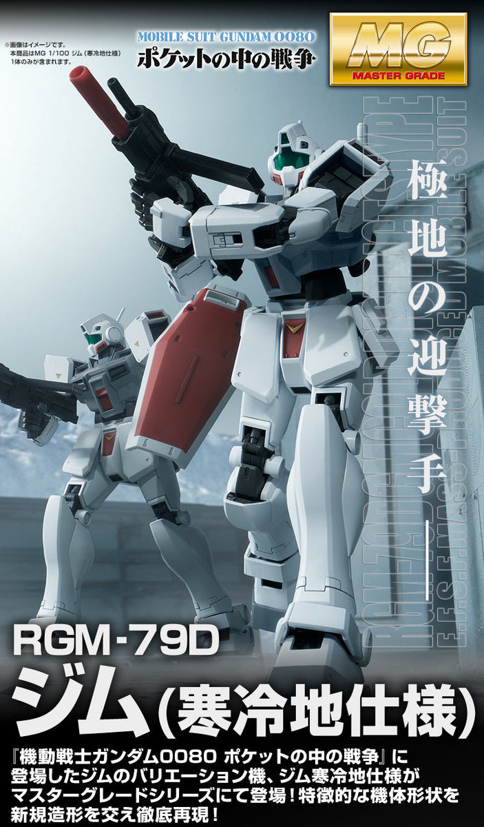 Premium Bandai Master Grade (MG) 1/100 RGM-79 GM [Cold Districts
