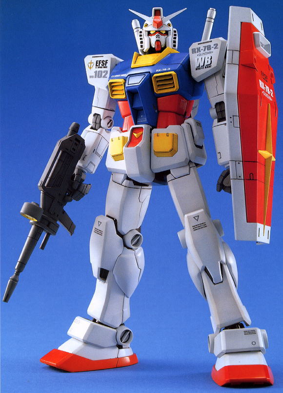 ロボット MASTER GRADE MG 1/100 RX78-2 Fragment Collaboration: New
