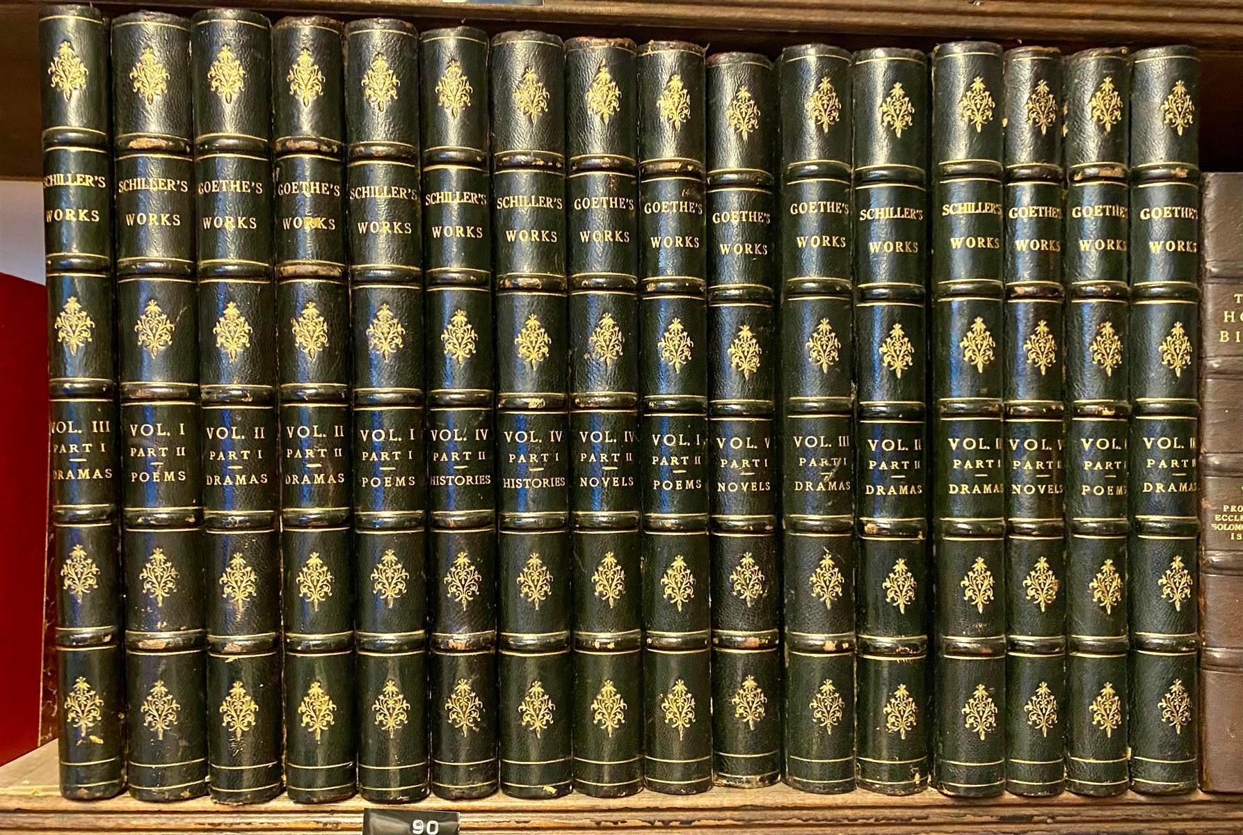 Works of Goethe & Schiller | Johann Wolfgang Von GOETHE, Friedrich