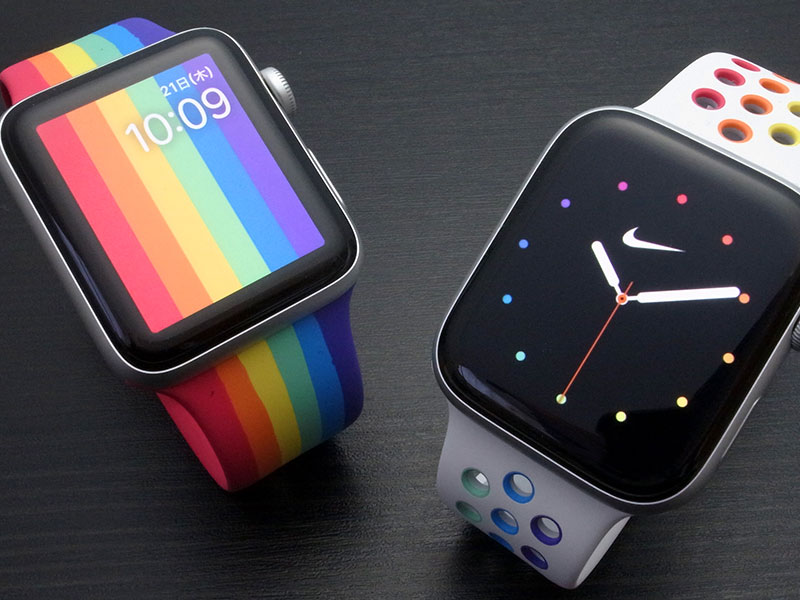 レビュー】Apple Watch プライドエディション スポーツバンドとNike