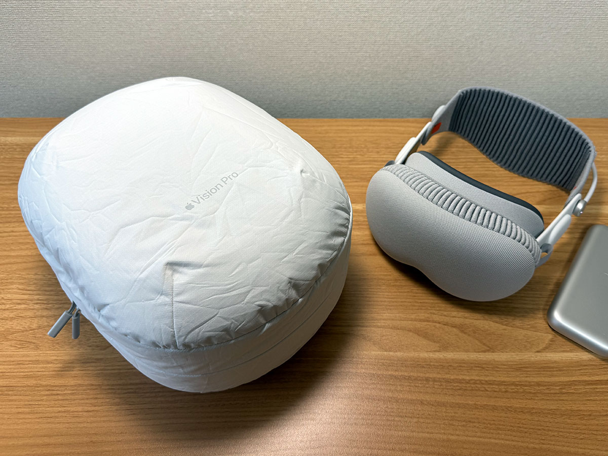 レビュー】Apple純正 Apple Vision Proトラベルケース | アイアリ