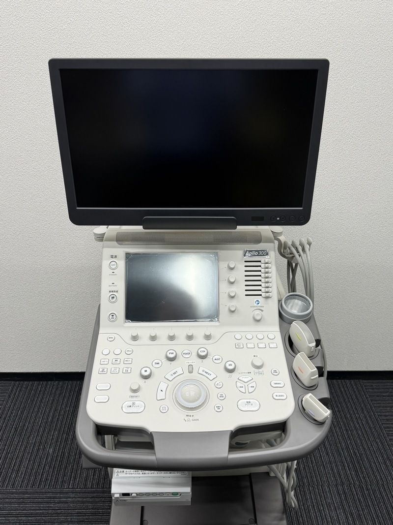 超音波診断装置｜キヤノン（東芝）｜Aplio300 TUS-A300｜中古医療機器