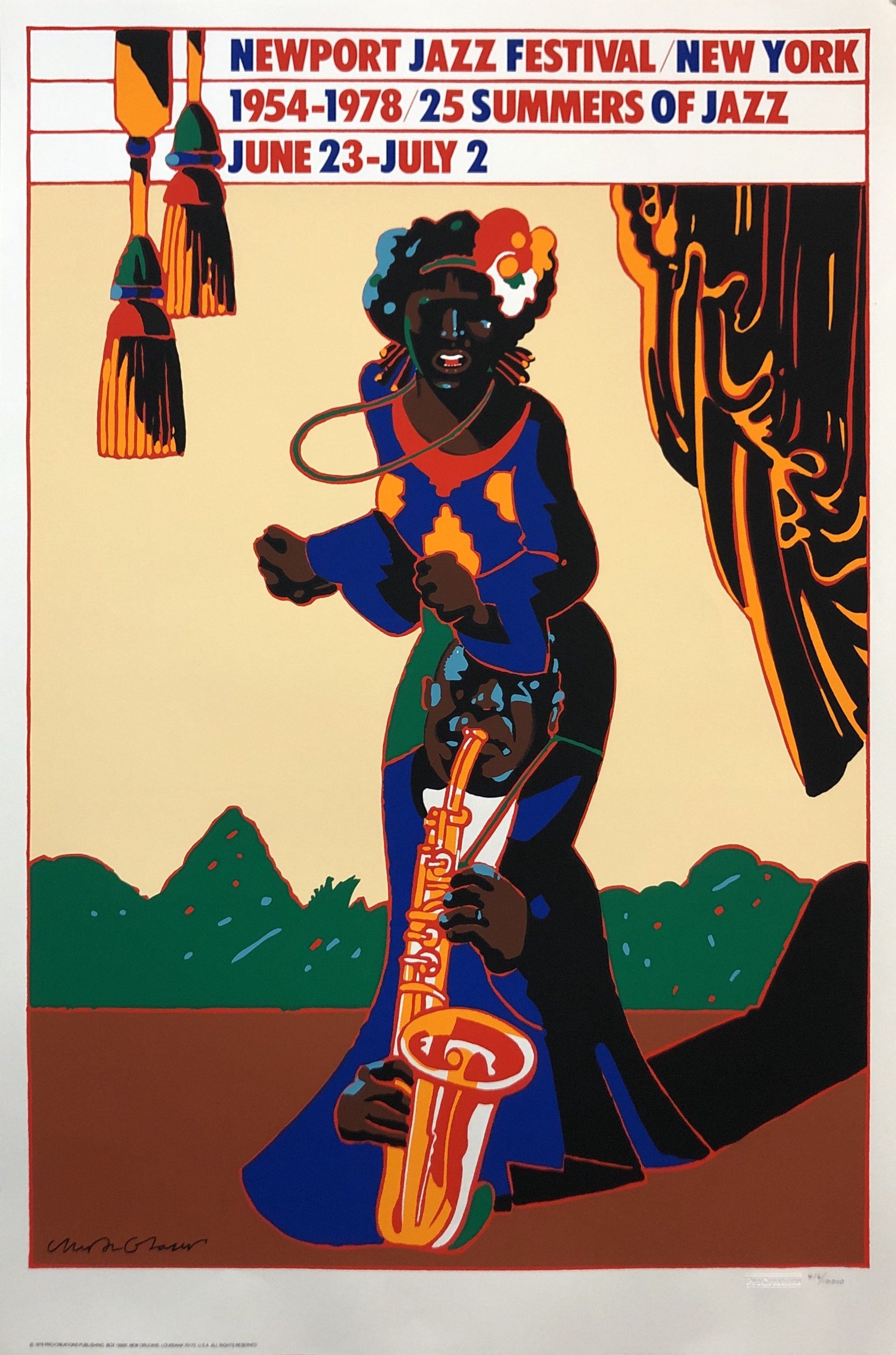 Newport/New York 1978: A ProCreations® Poster – Art 4 Now®