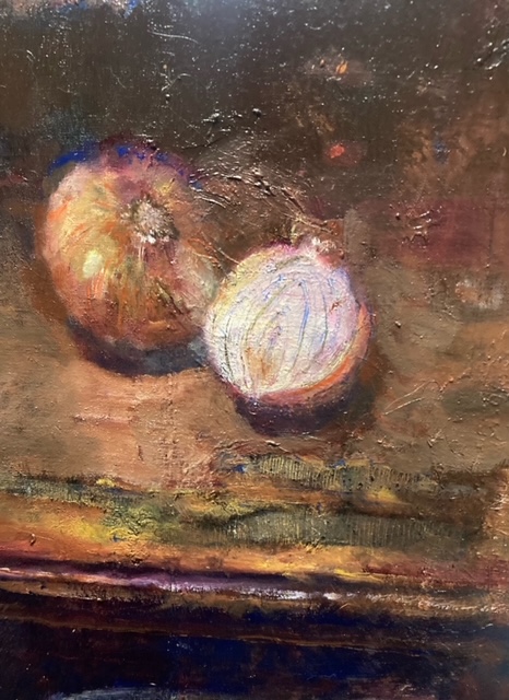 No.208】荒久田繁幸「玉ねぎ」 | 絵画レンタル販売 Art beans