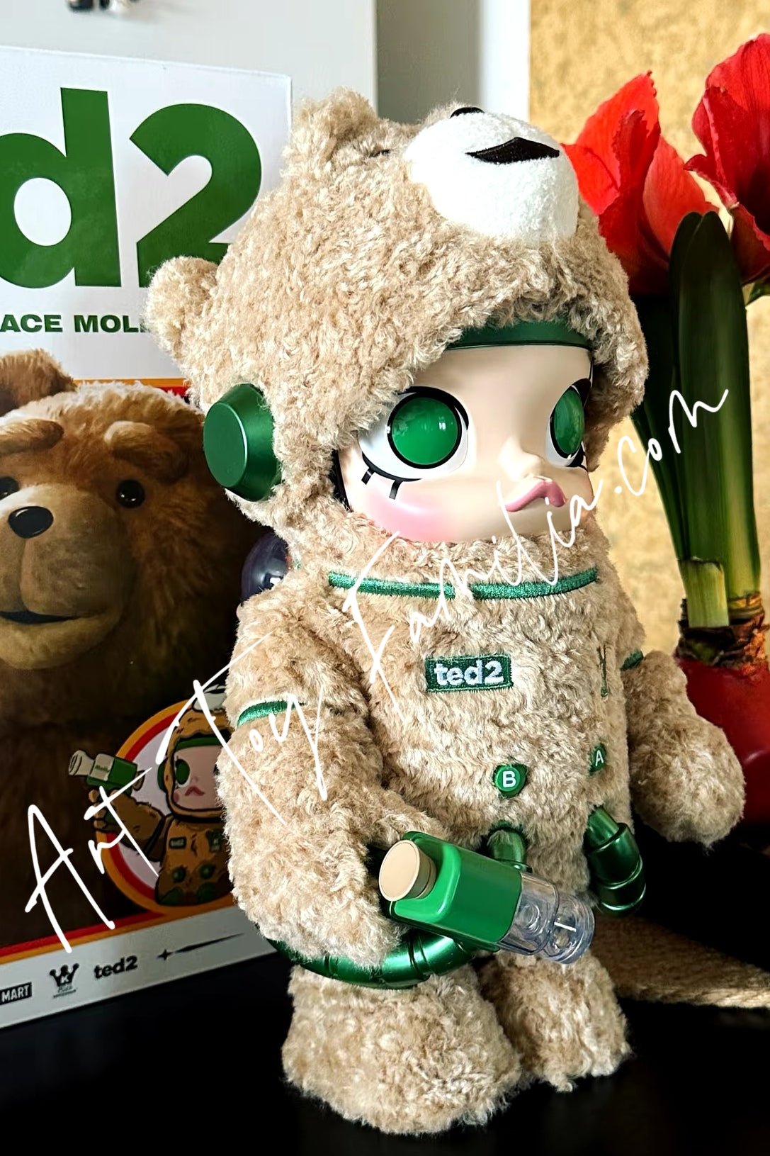 400% MEGA Space Molly 400% Ted 2 | POP MART – Art Toy Familia