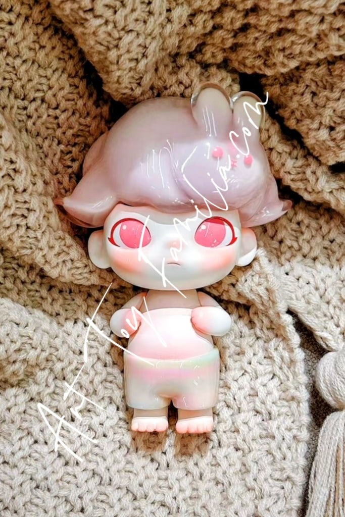 Dimoo Rabbit Pudding Rainbow Marshmallow | POP MART – Art Toy Familia