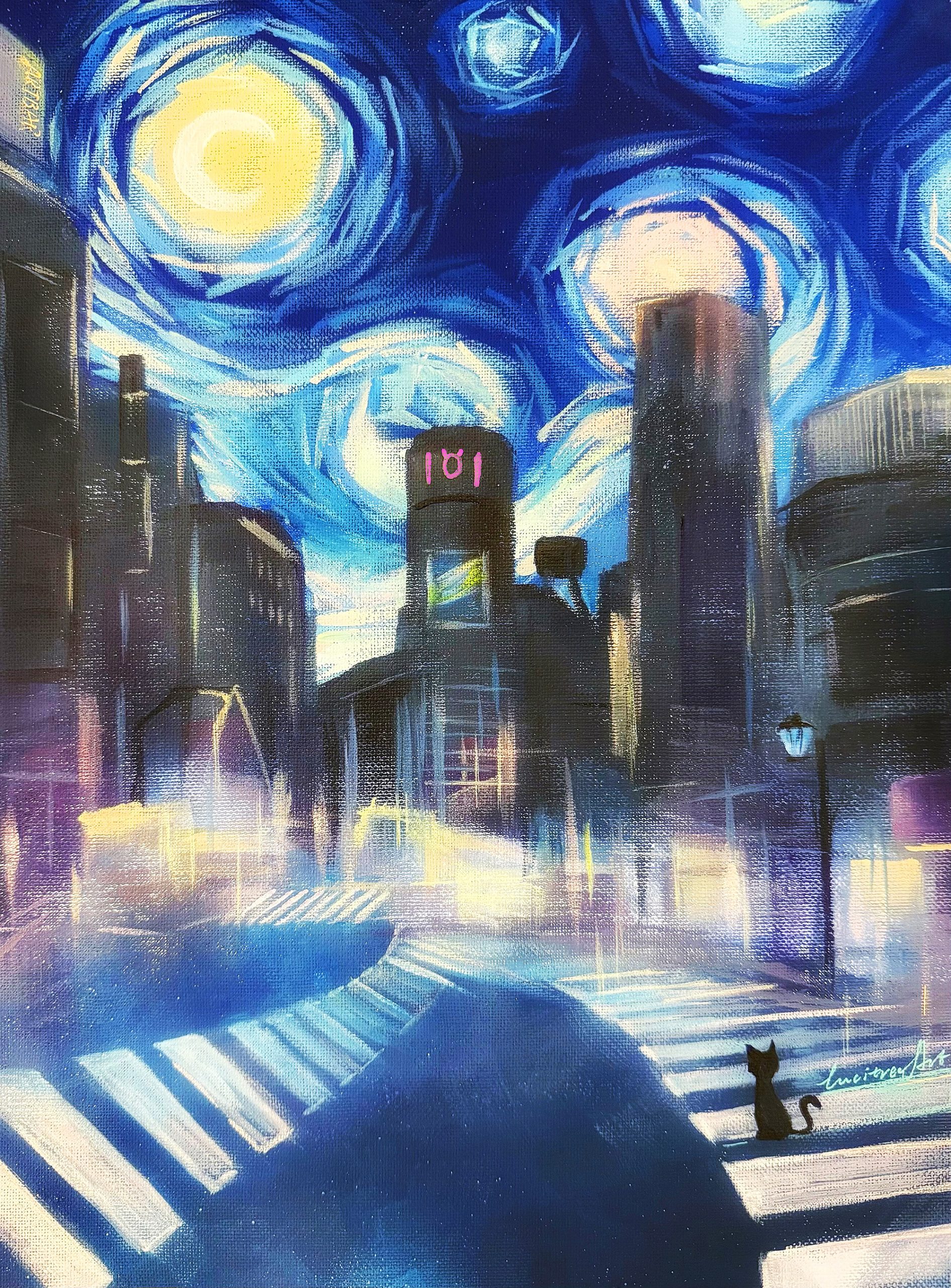 SHIBUYA SCRAMBLE SQUARE【渋谷スターリーナイト/Shibuya Starry night