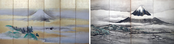 谷 文晁《富士山図屏風》折衷様式の“写意”──「上野憲示」：アート