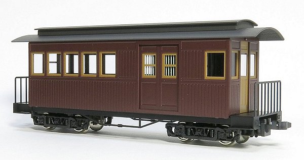 製品紹介・軽便ボギー客車B1【普通車】・B2【合造車】・B3【展望車】