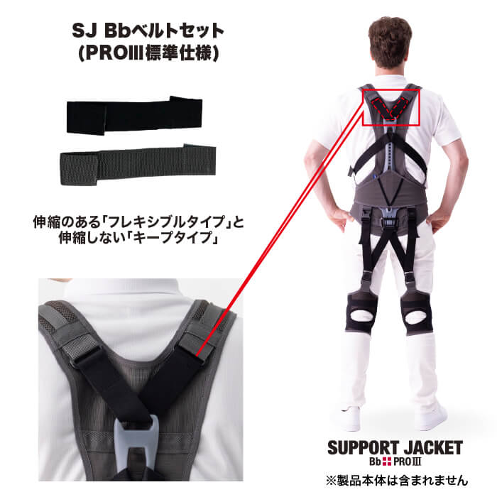 サポートジャケットBb+オプションパーツ｜交換用ベルト・部品【公式