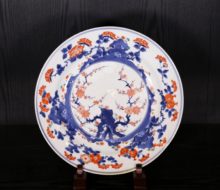 古伊万里 染錦美人図の壺 – あたか美術 ATAKA Art Gallery