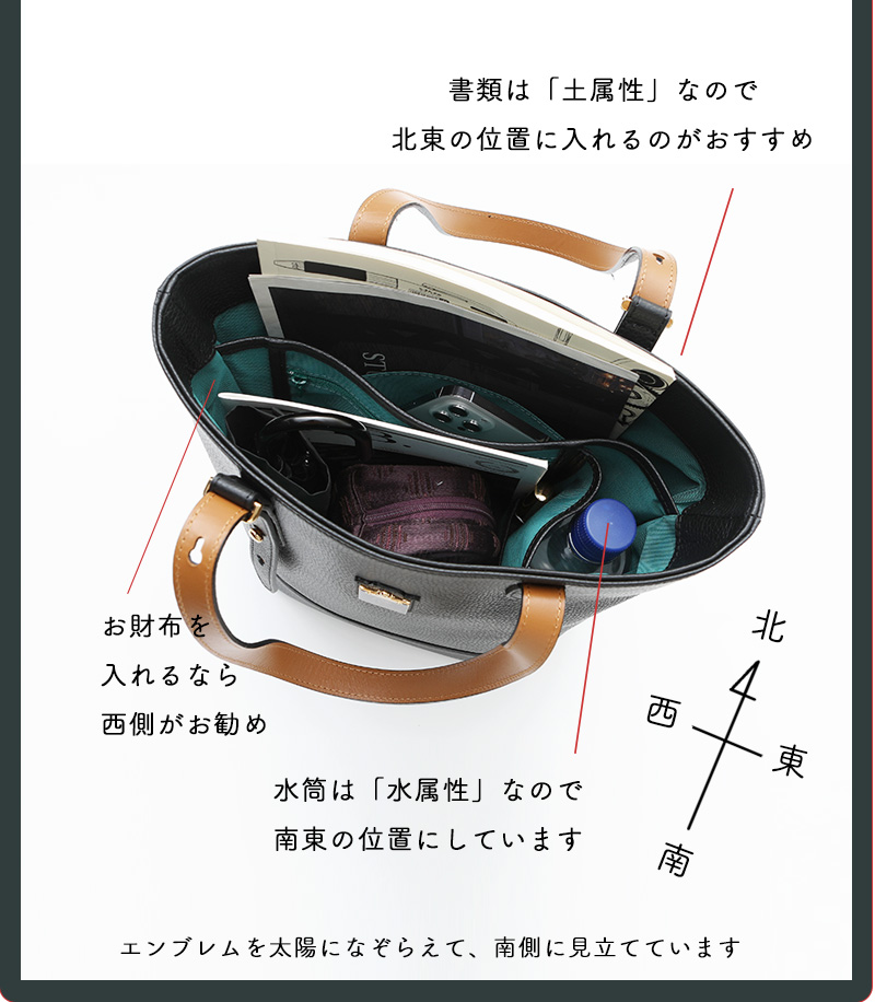 HerSchedule】6か所のポケットに分けてしまえる、整理整頓して運気の