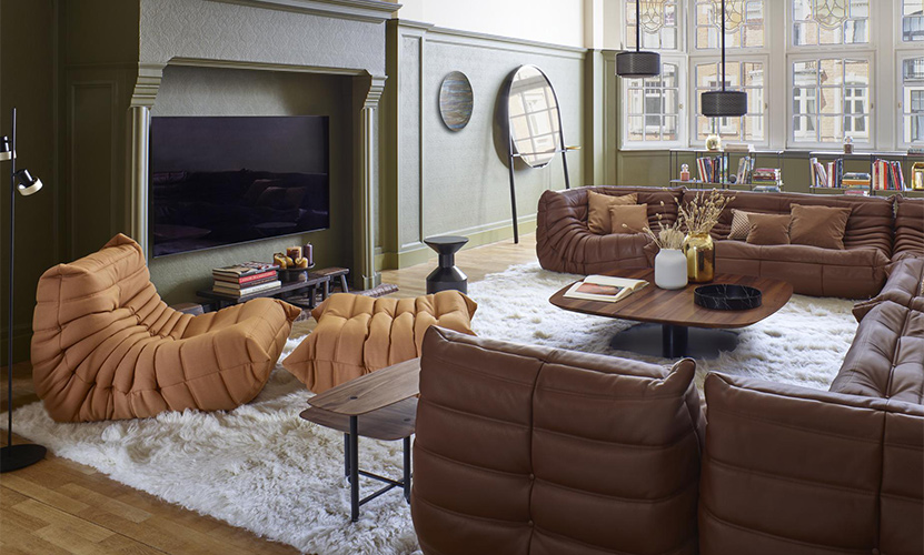 ligne roset リーン・ロゼ ROSETTogo ロゼトーゴ コーナー ソファ 1人