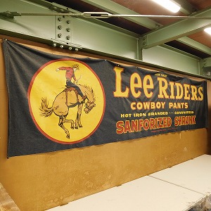 Lee カウボーイ COWBOY デニムバナー 大判 | バイヤーズエクスプレス