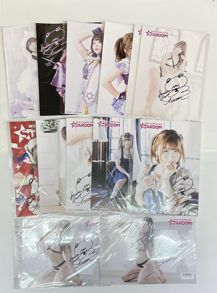 スターダム 受注商品 Bikinng 10 中野たむ 選手 直筆サイン入り スター