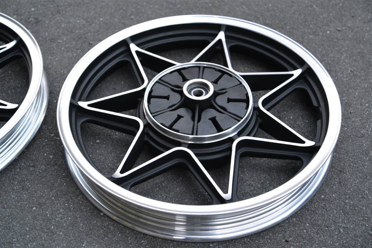 GT380 GS400 星形キャストホイールダブルディスク19インチ