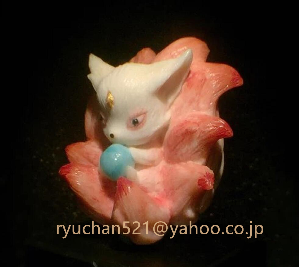 根付 九尾 狐 現代根付 【公式通販】