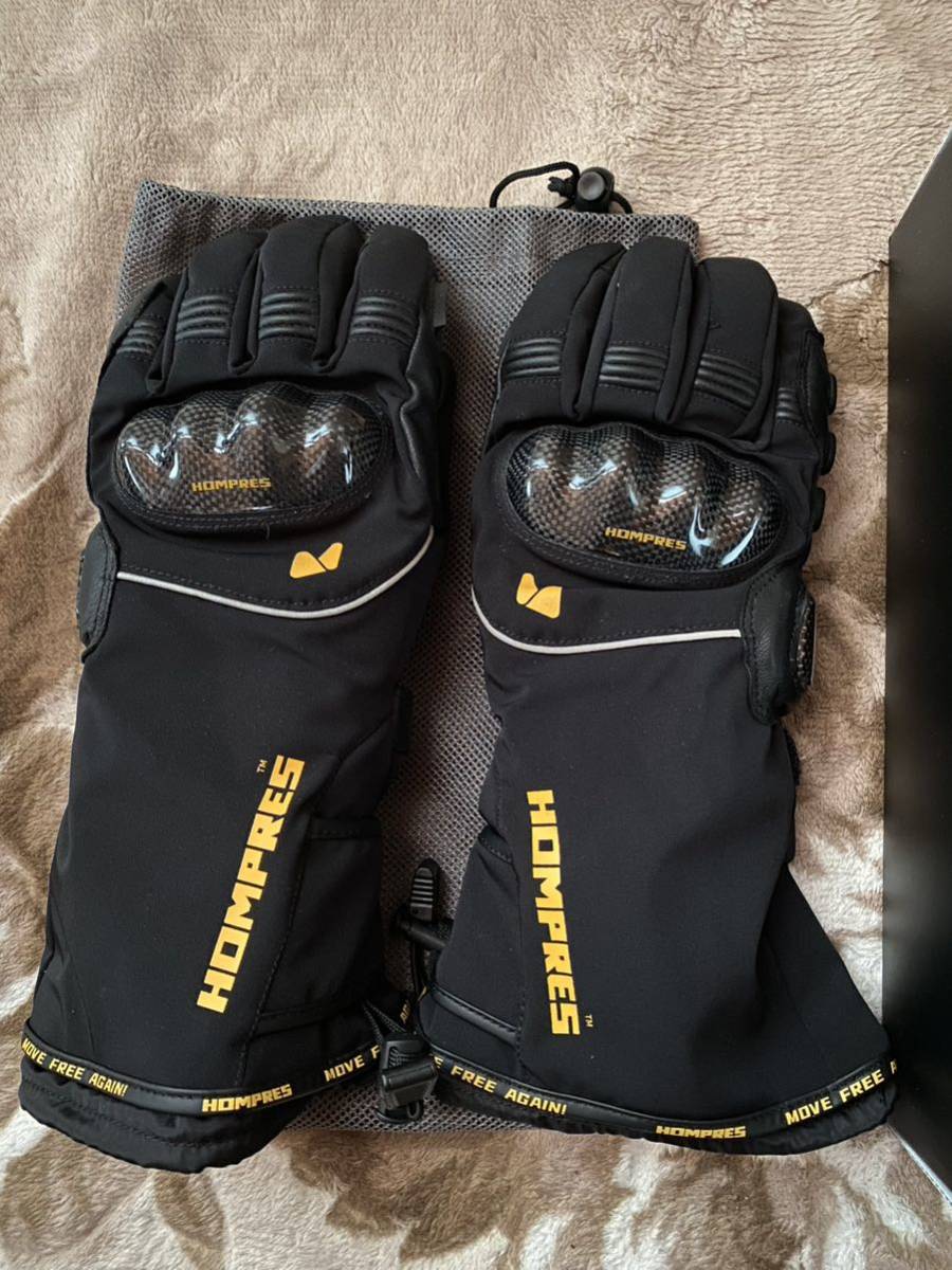 Hompres 電熱グローブLサイズ 2025 ホンプレスHOMR01A 電熱グローブ L