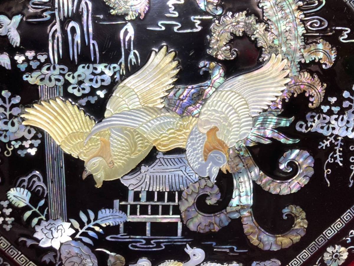 mf50623『織部 柳 菱形鉢』М /骨董品 古美術 アンティーク 古玩