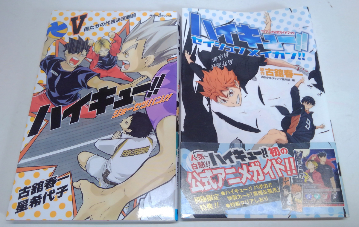 ハイキュー 1〜45巻＋33.5巻＋排球本 ガイドブック 等48巻セット