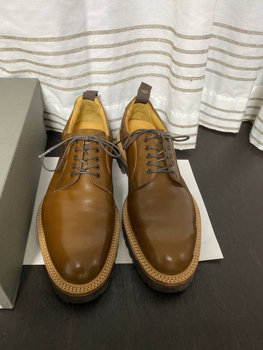 WH プレーントゥ 外羽根 干場スペシャルモデル [WHS-0010]ブラウン WH