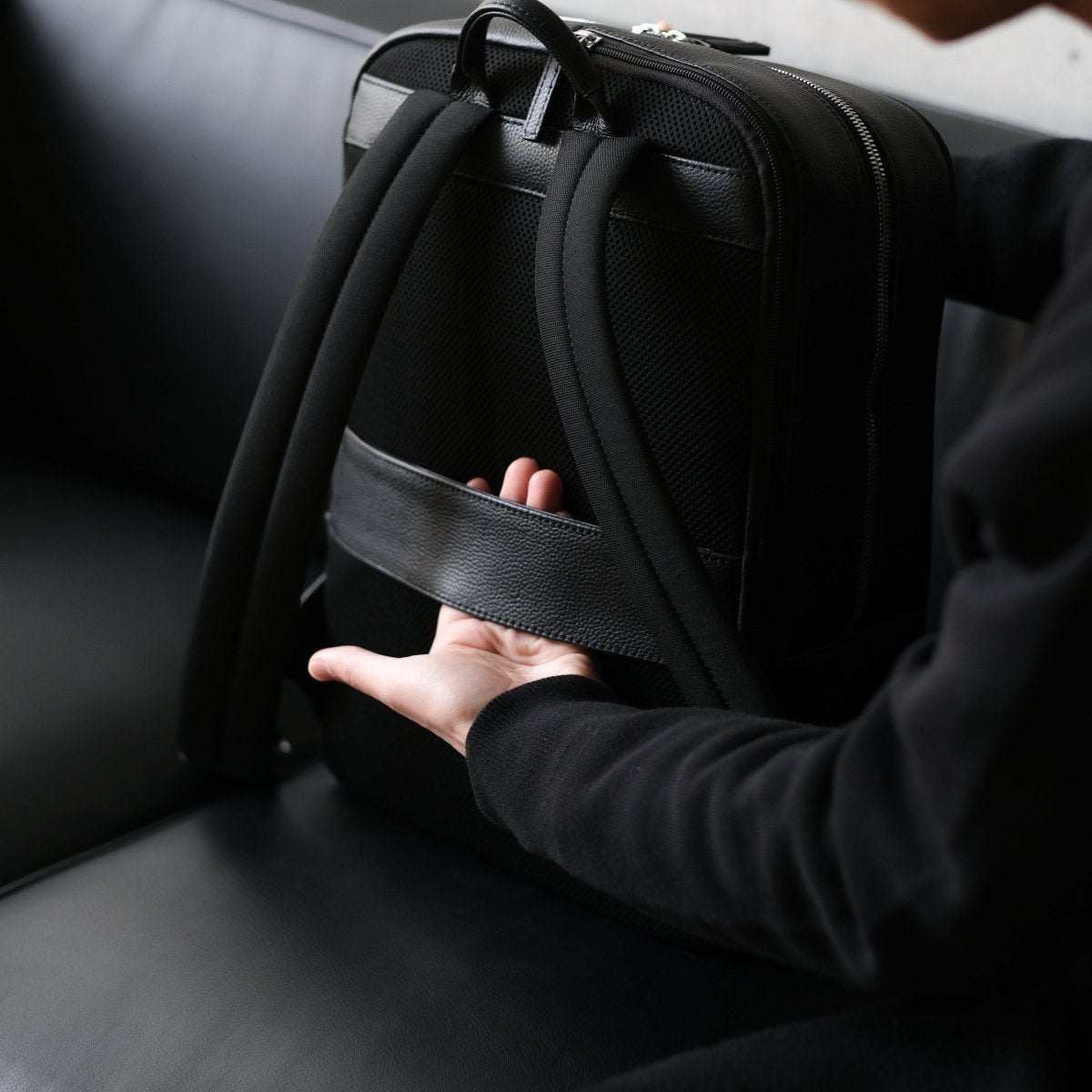 フルグレインレザーバックパック｜aucentic(オーセンティック)