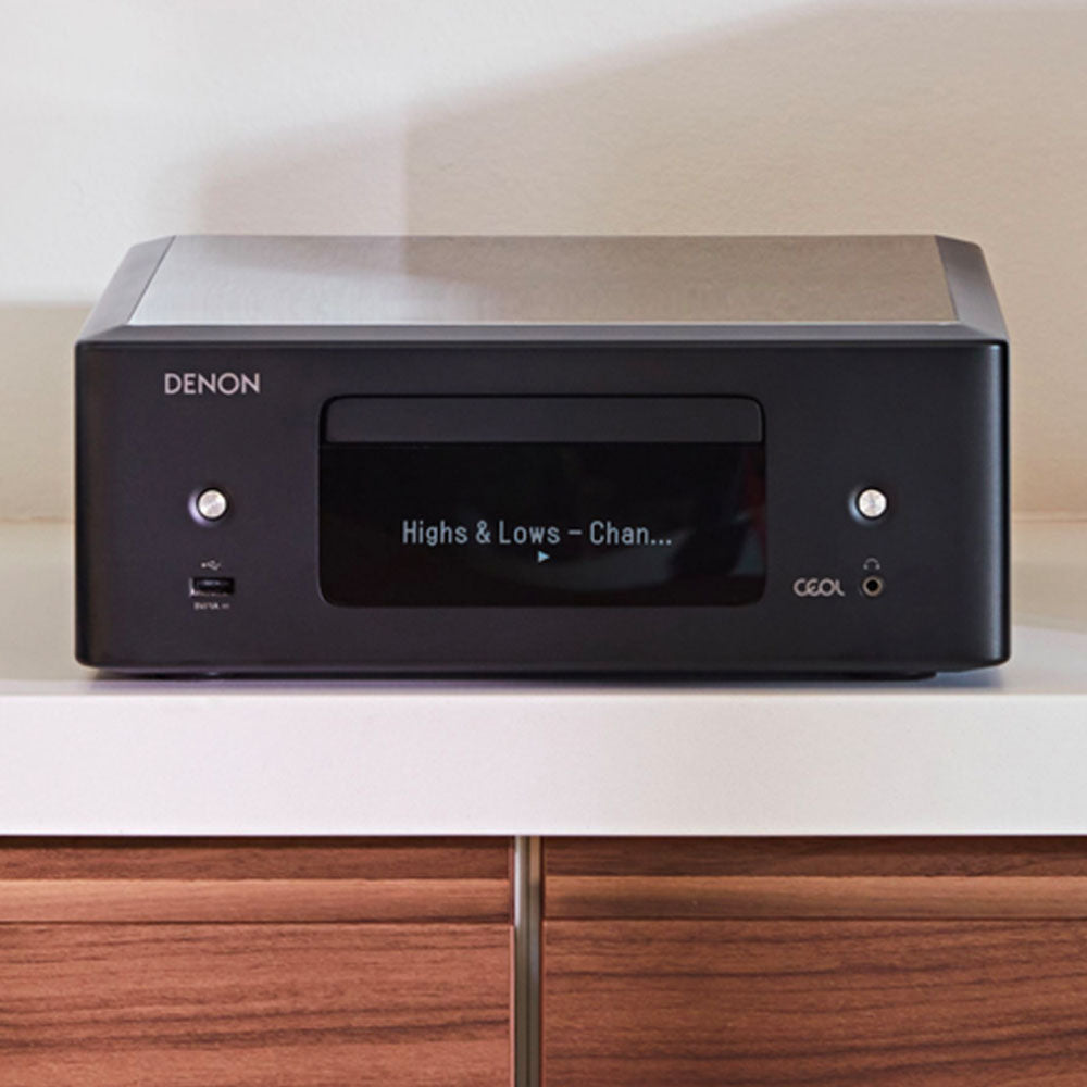 Denon RCD-N12 Mini All-In-One Hi-fi System - With Cd Player, Radio