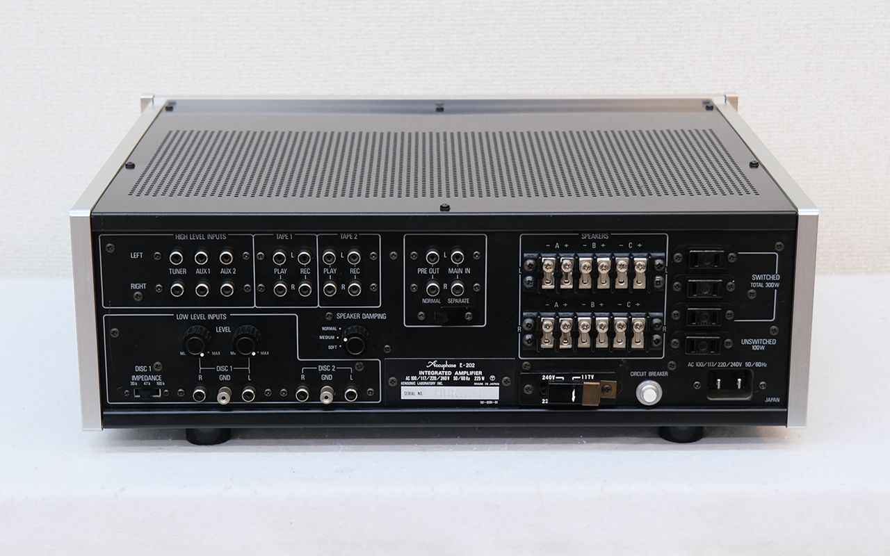 Accuphase（アキュフェーズ） E-202』プリメインアンプ USED◇メーカー