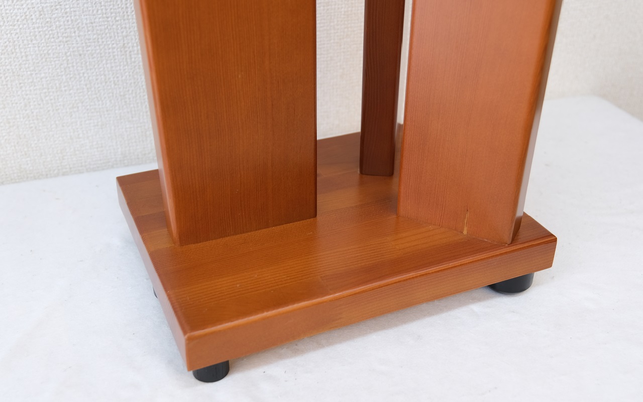 バック工芸社 BASIC-05（ブラウン） 極小型スピーカー用スタンド