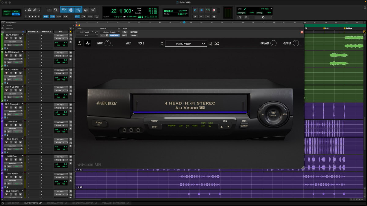 VHS Home Video Flavor Box (VST/AU/AAX) - Audio Hertz