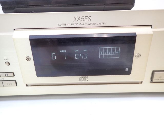 SONY CDP-XA5ES CD プレーヤー シャンパンゴールド F1750101 SONY XA