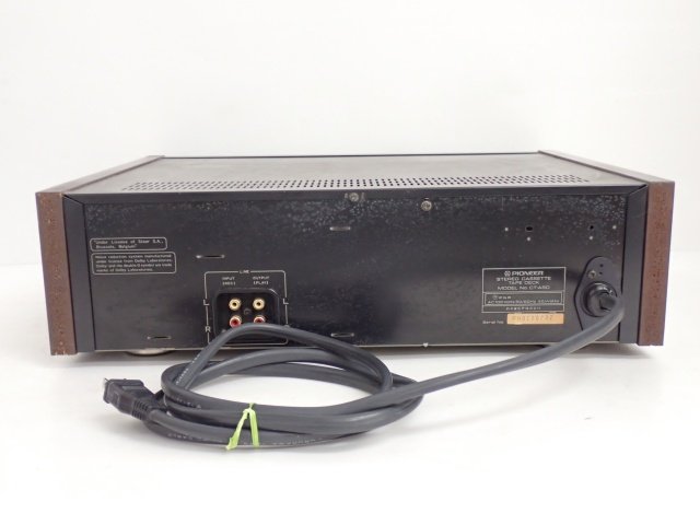 高額買取実施中!!】Pioneer 3ヘッドシングルカセットデッキ CT-A9D