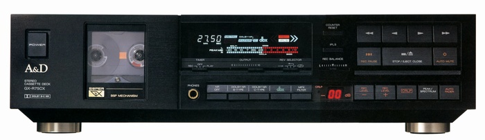 A & D GX-R75CX Specifications Akai / Akai